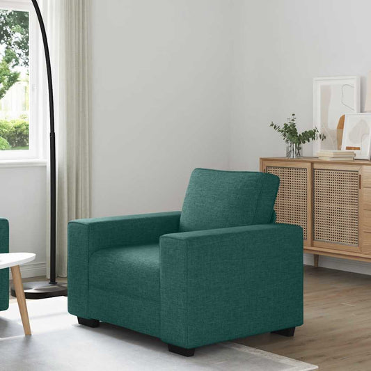 Sessel Dunkelgrün 60 cm Stoff