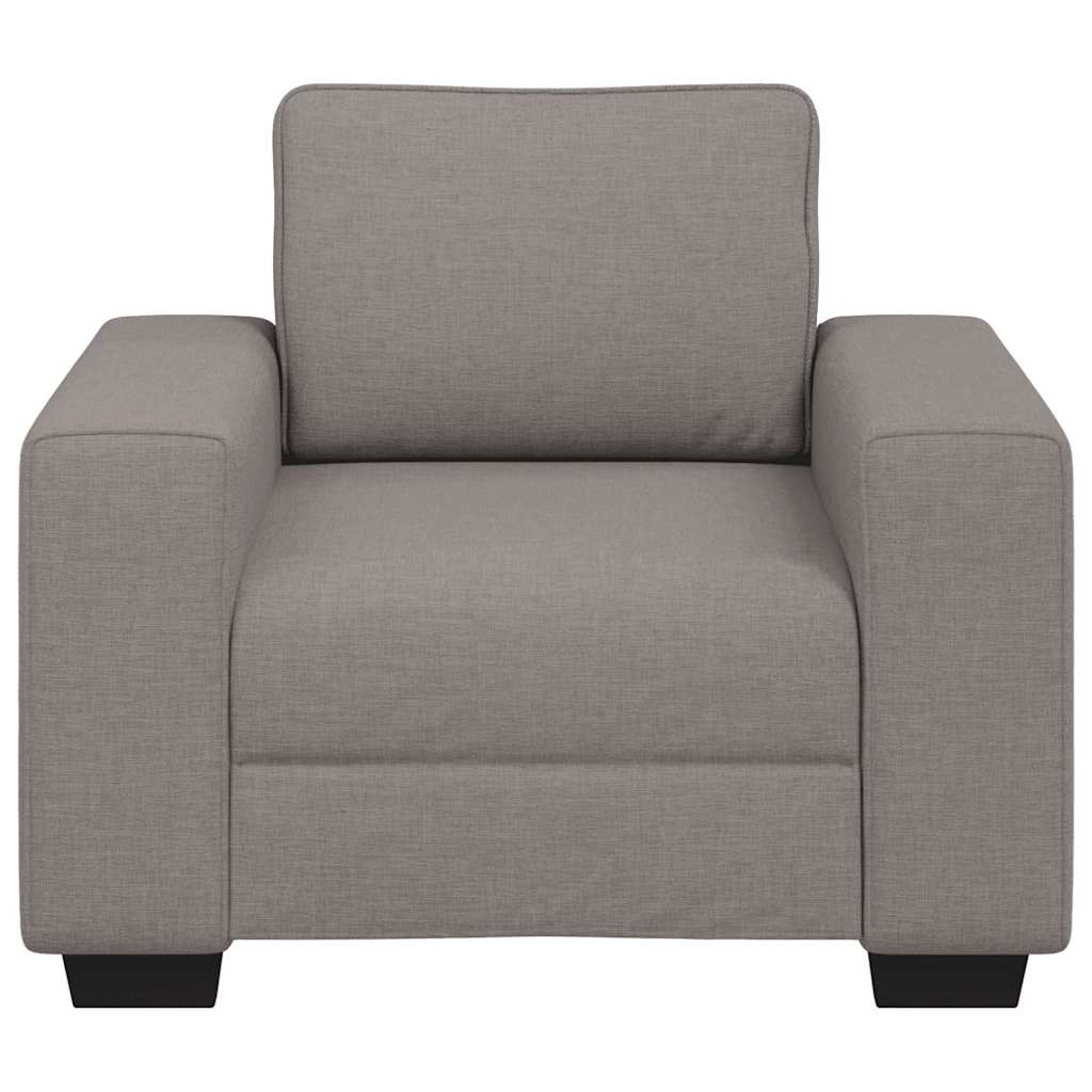 Sessel Taupe 60 cm Stoff