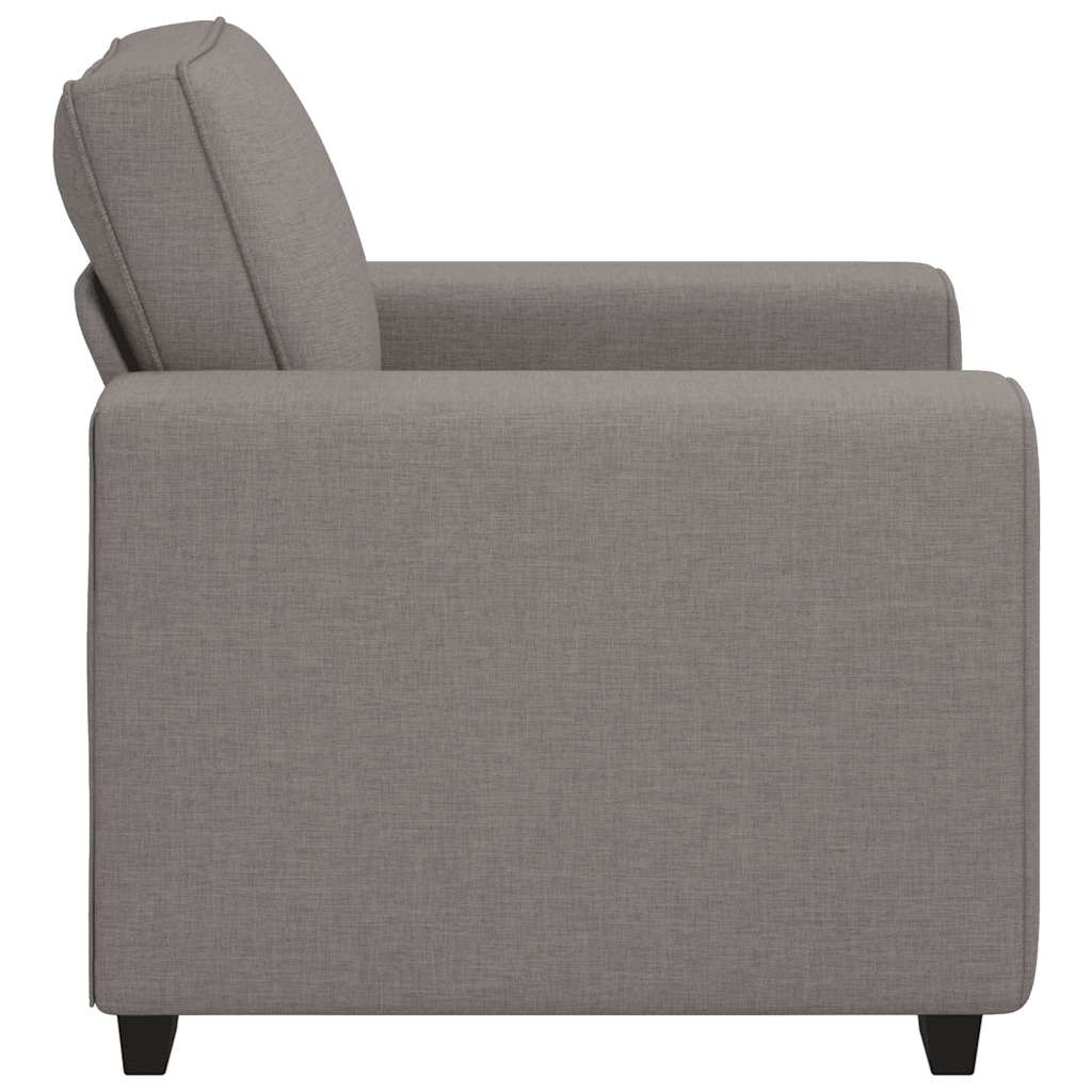 Sessel Taupe 60 cm Stoff