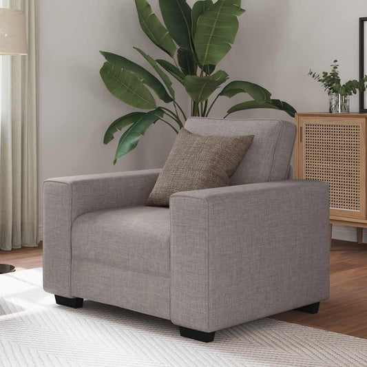 Sessel Taupe 60 cm Stoff