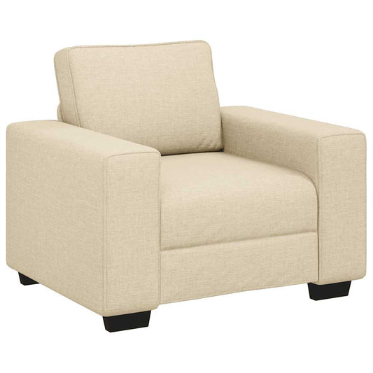 Sessel Creme 60 cm Stoff