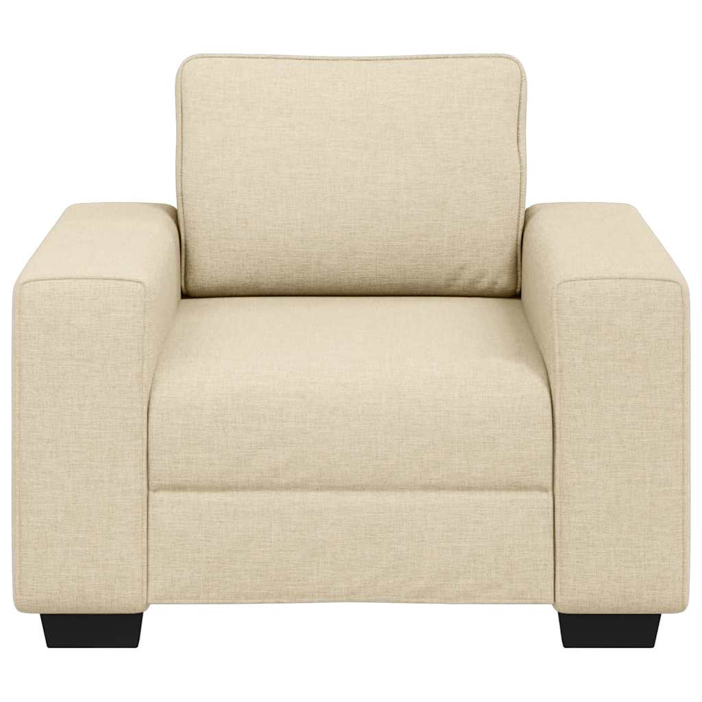 Sessel Creme 60 cm Stoff