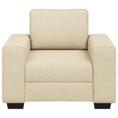 Sessel Creme 60 cm Stoff
