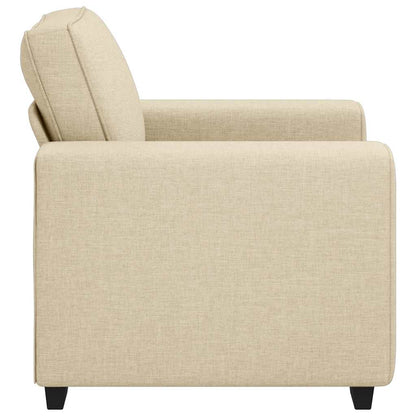 Sessel Creme 60 cm Stoff