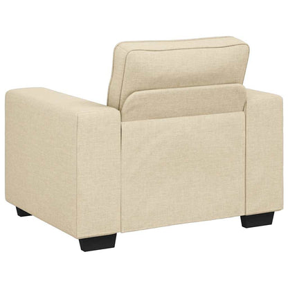 Sessel Creme 60 cm Stoff