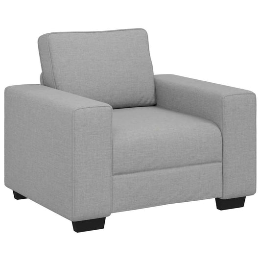 Sessel Wolkengrau 60 cm Stoff