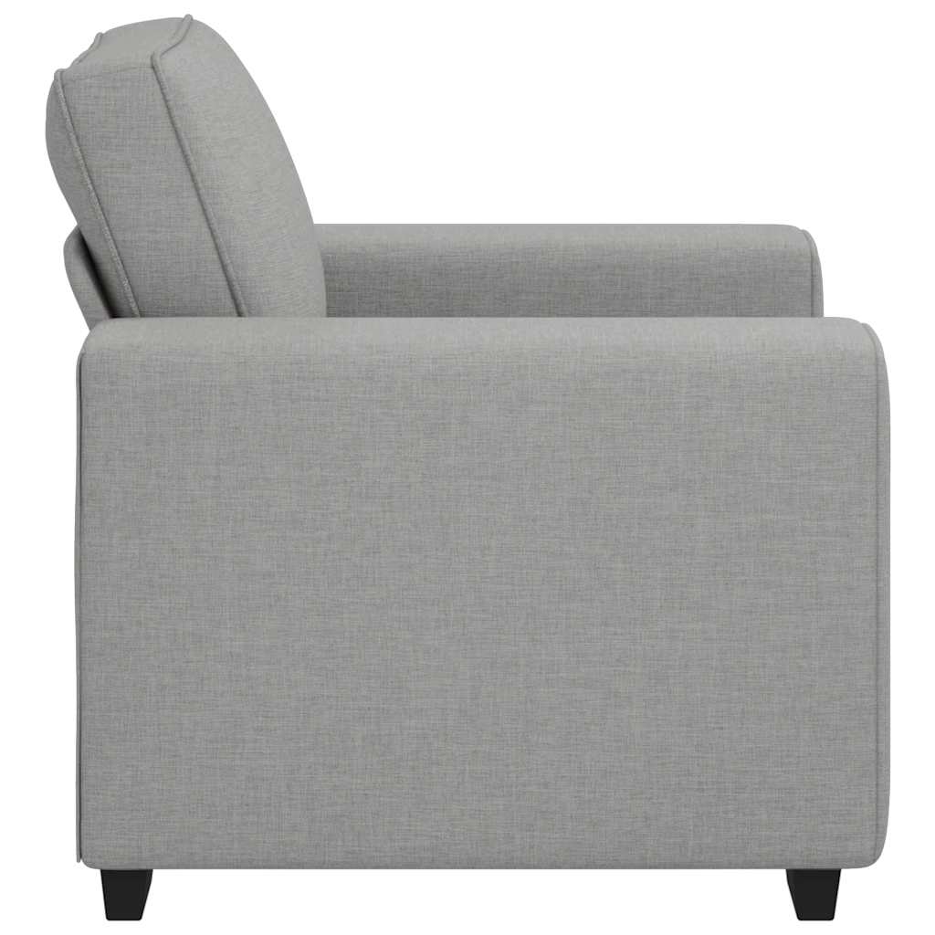 Sessel Wolkengrau 60 cm Stoff