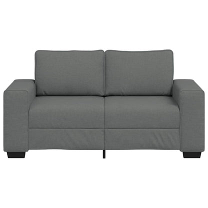 2-Sitzer-Sofa Dunkelgrau 120 cm Stoff