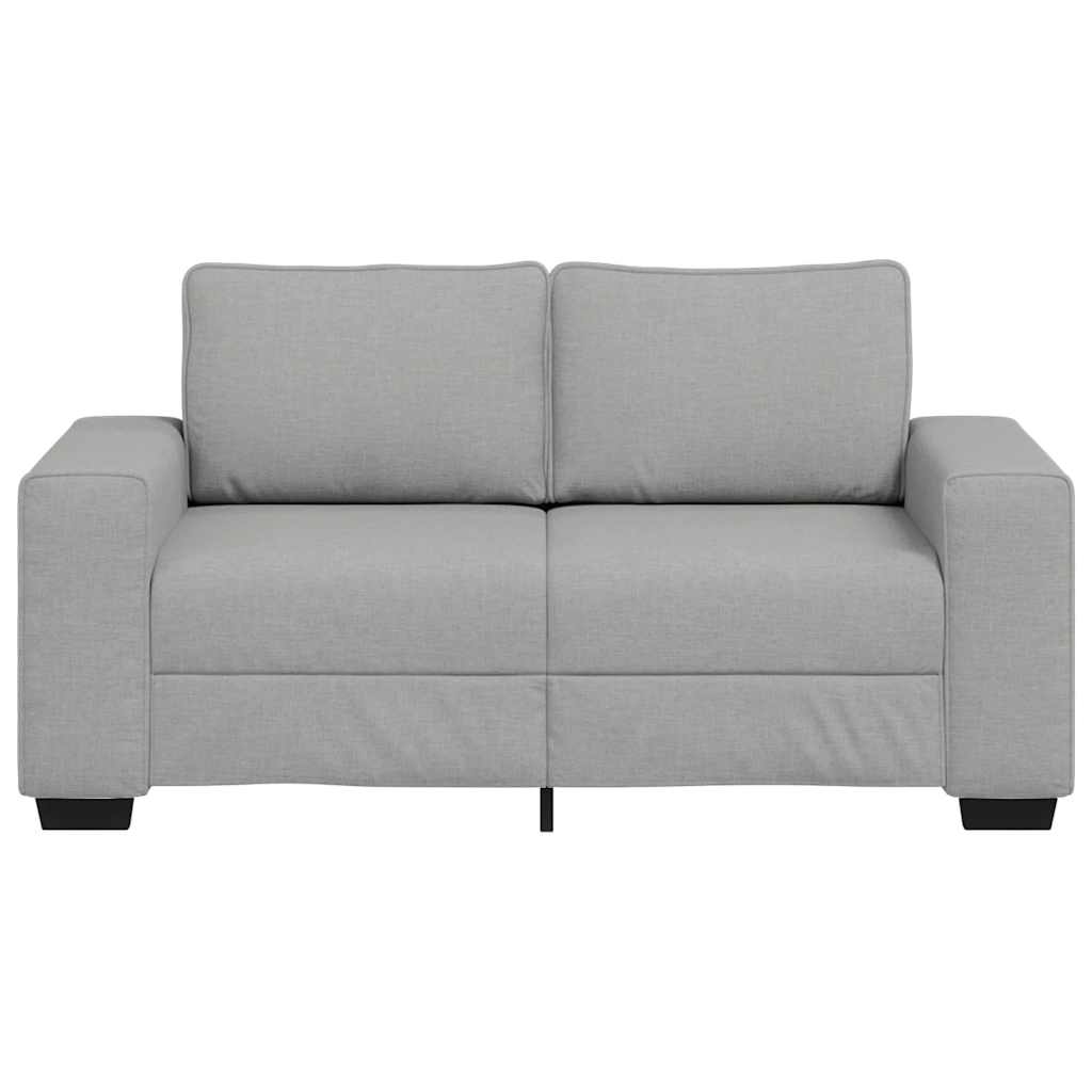 2-Sitzer-Sofa Wolkengrau 120 cm Stoff