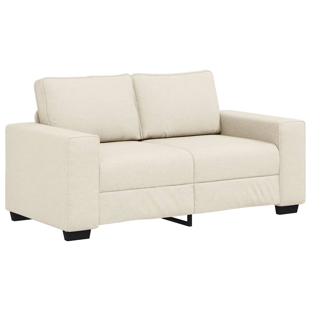 | Sofa | mit Kissen mit Kissen Beige 160 x 77 x 82 cm Leinen