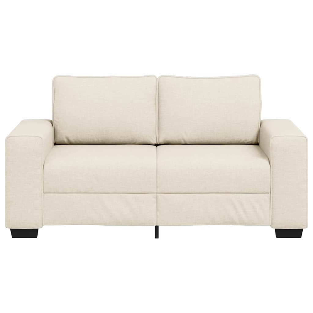 | Sofa | mit Kissen mit Kissen Beige 160 x 77 x 82 cm Leinen