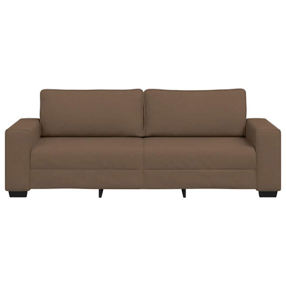 3-Sitzer-Sofa Braun 180 cm Stoff
