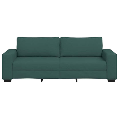 3-Sitzer-Sofa Dunkelgrün 180 cm Stoff