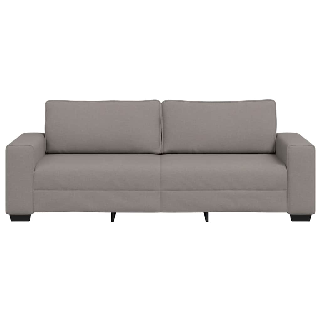 3-Sitzer-Sofa Taupe 180 cm Stoff