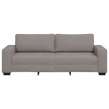 3-Sitzer-Sofa Taupe 180 cm Stoff