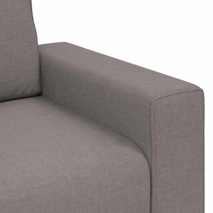 3-Sitzer-Sofa Taupe 180 cm Stoff