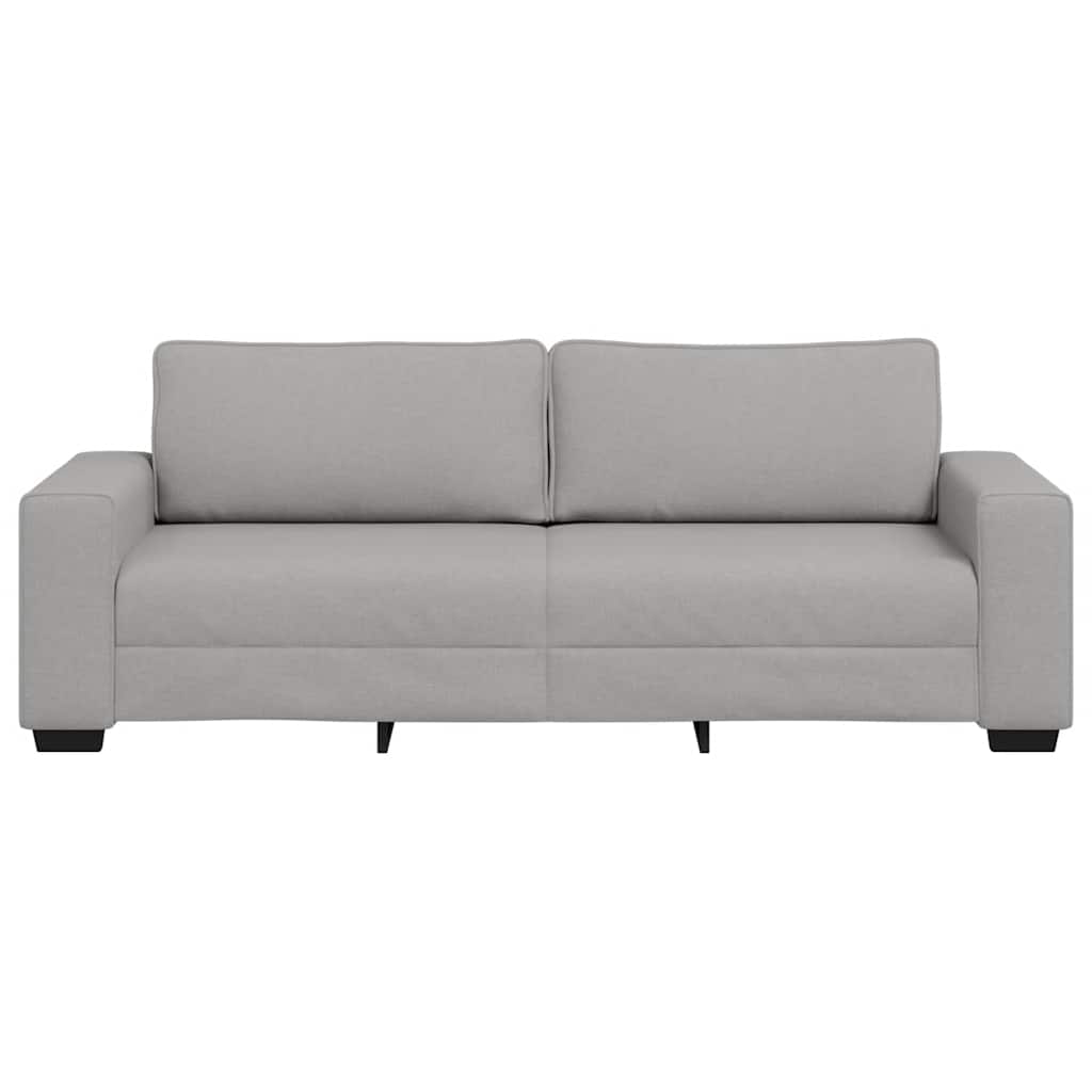 3-Sitzer-Sofa Wolkengrau 180 cm Stoff