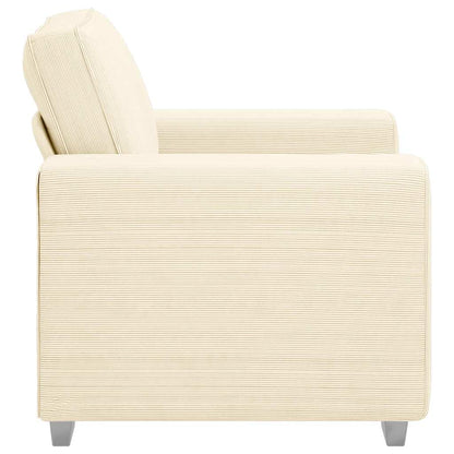 Sessel Creme 60 cm Cordstoff
