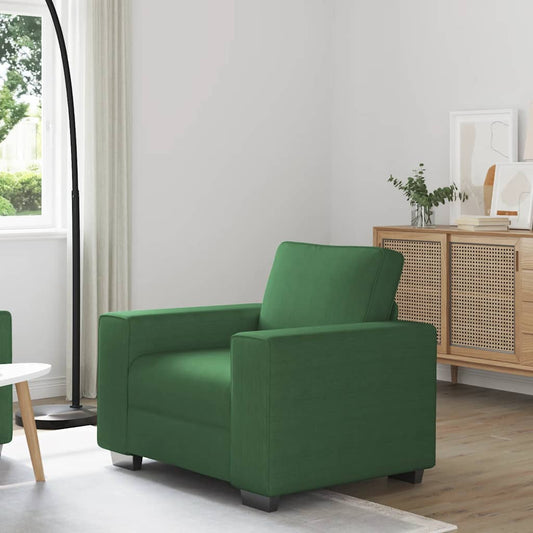 Sessel Dunkelgrün 60 cm Cordstoff