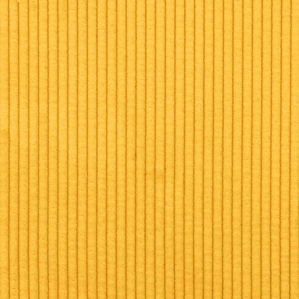 Sessel Hellgelb 60 cm Cordstoff