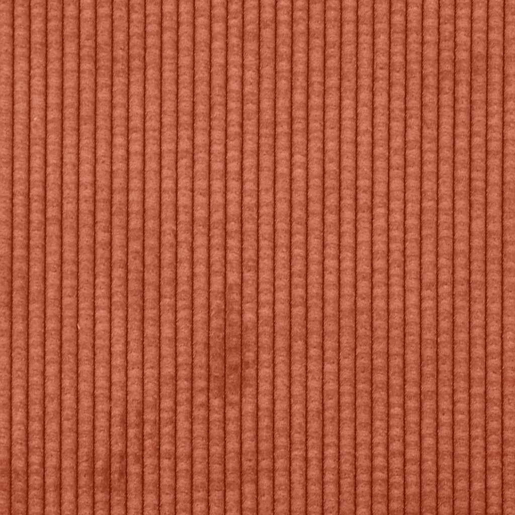 Sessel Rot Orange 60 cm Cordstoff