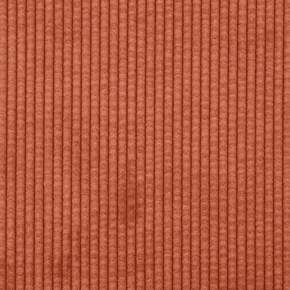 Sessel Rot Orange 60 cm Cordstoff