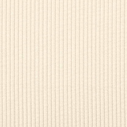 Zweisitzer-Sofa Creme 120 cm Cordstoff