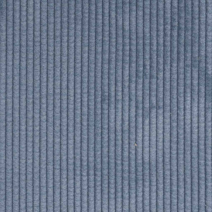 Zweisitzer-Sofa Blau 140 cm Cordstoff