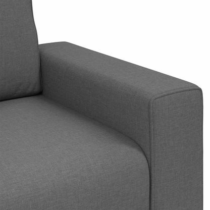 Sofa mit Kissen Dunkelgrau 100 x 77 x 82 cm Stoff