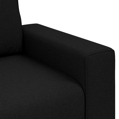 Sofa Schwarz 100 x 77 x 82 cm Stoff
