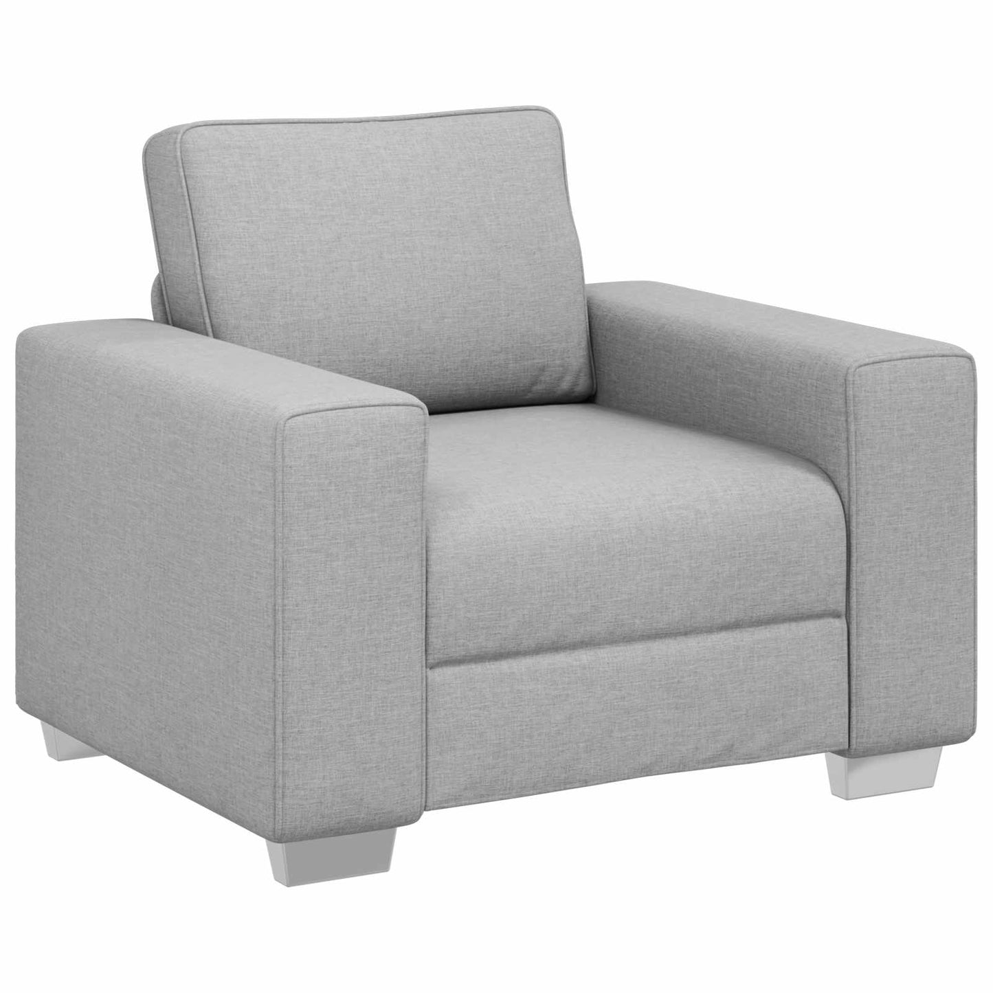 Sofa Wolkengrau 100 x 77 x 82 cm Stoff
