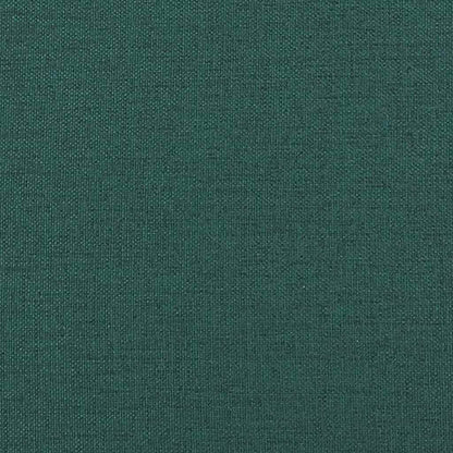 Sofa mit Kissen Dunkelgrün 160 x 77 x 82 cm Stoff