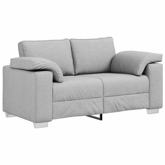 Sofa Wolkengrau 160 x 77 x 82 cm Stoff