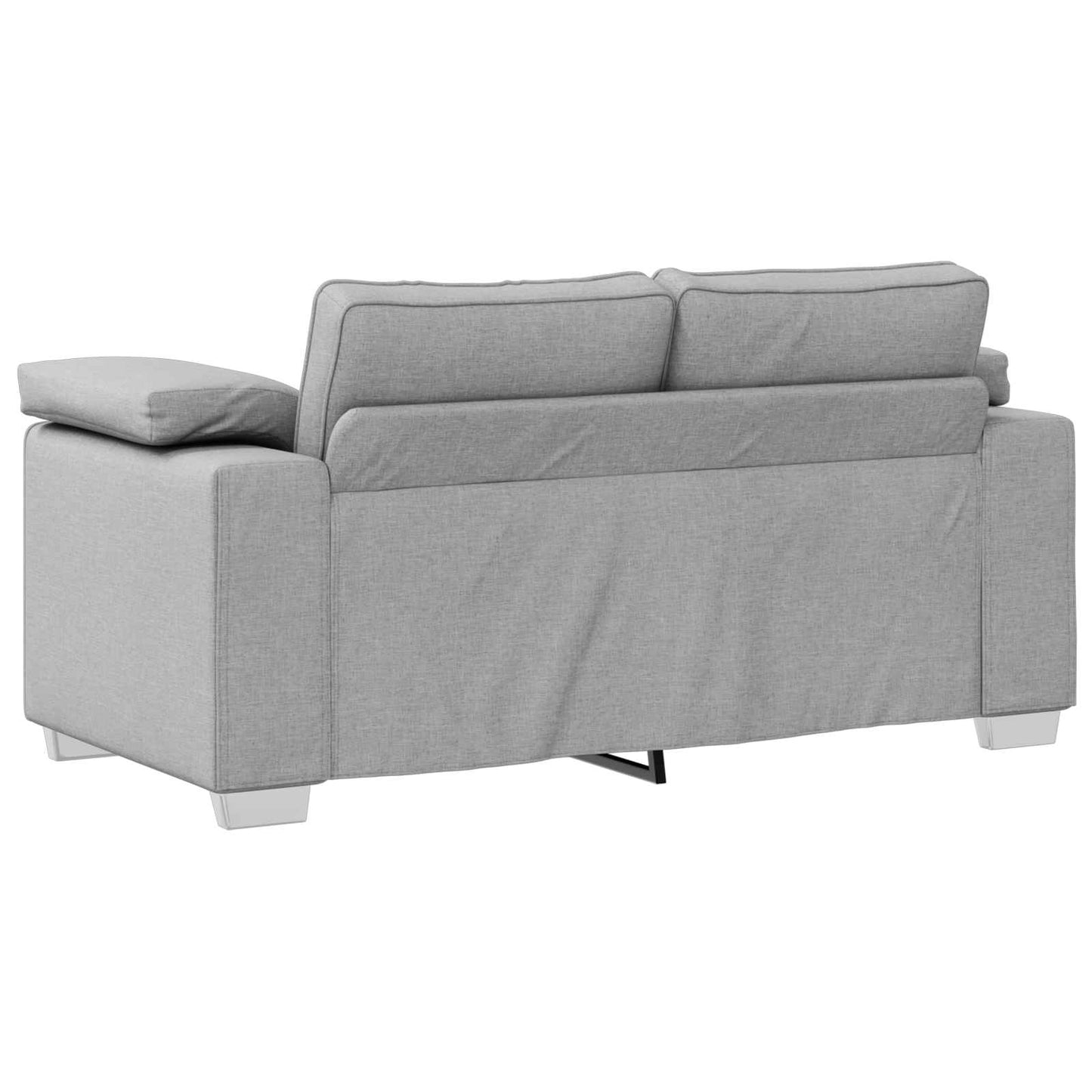 Sofa Wolkengrau 160 x 77 x 82 cm Stoff