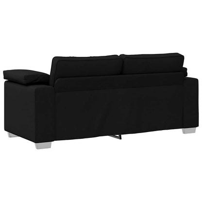Sofa Schwarz 180 x 77 x 82 cm Stoff