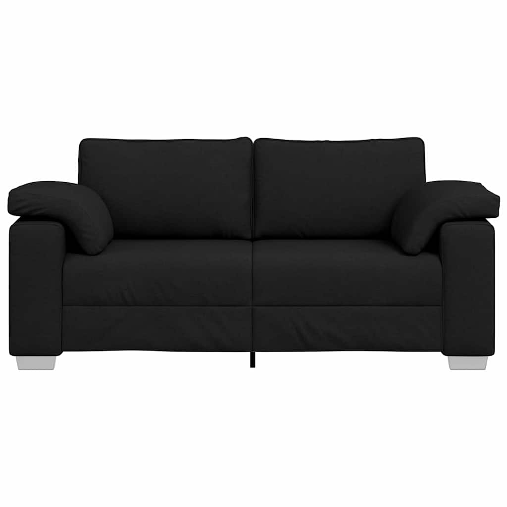 Sofa Schwarz 180 x 77 x 82 cm Stoff