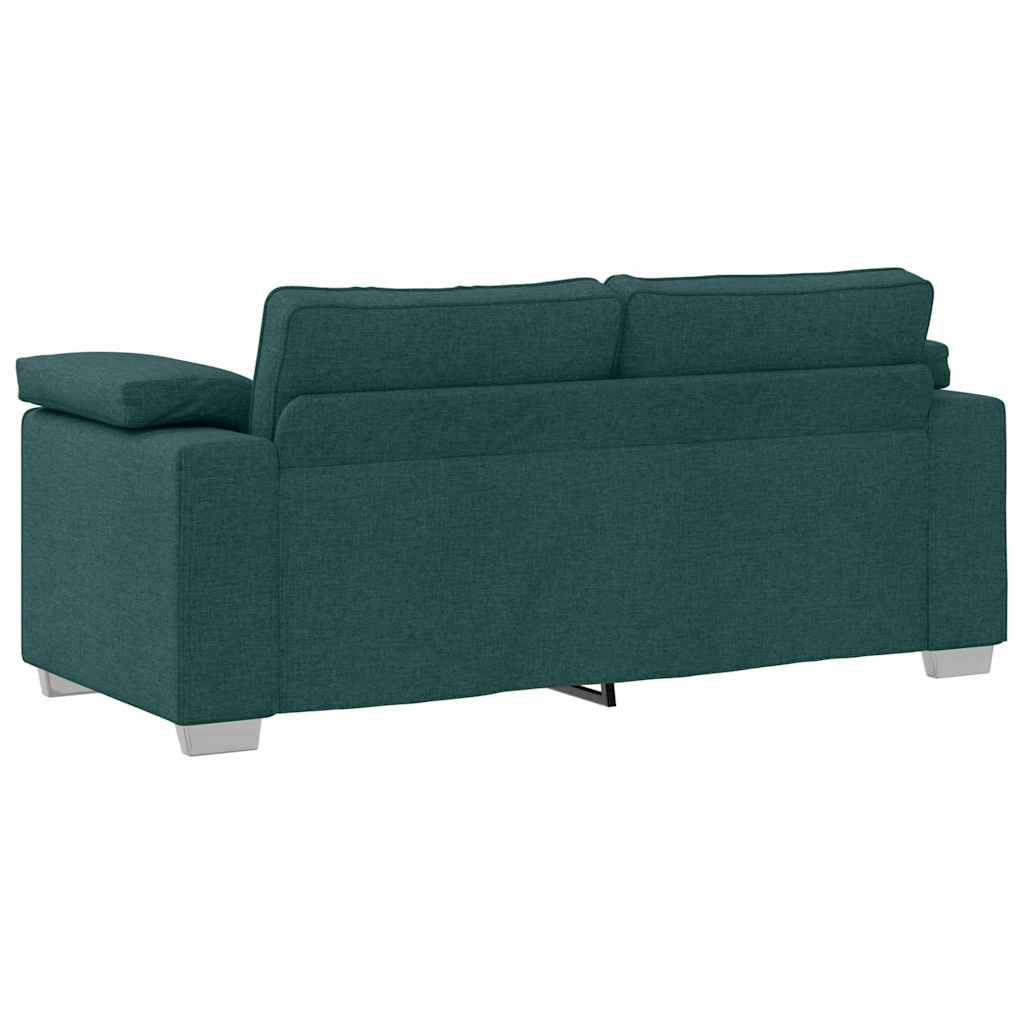 Sofa Dunkelgrün 180 x 77 x 82 cm Stoff