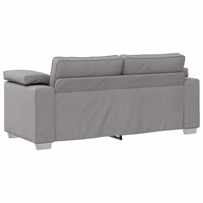 Sofa mit Kissen Wolken-Grau 180 x 77 x 82 cm Stoff