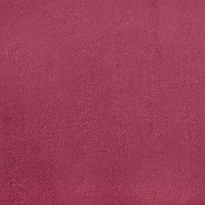 Zweisitzer-Sofa Weinrot 140 cm Samt