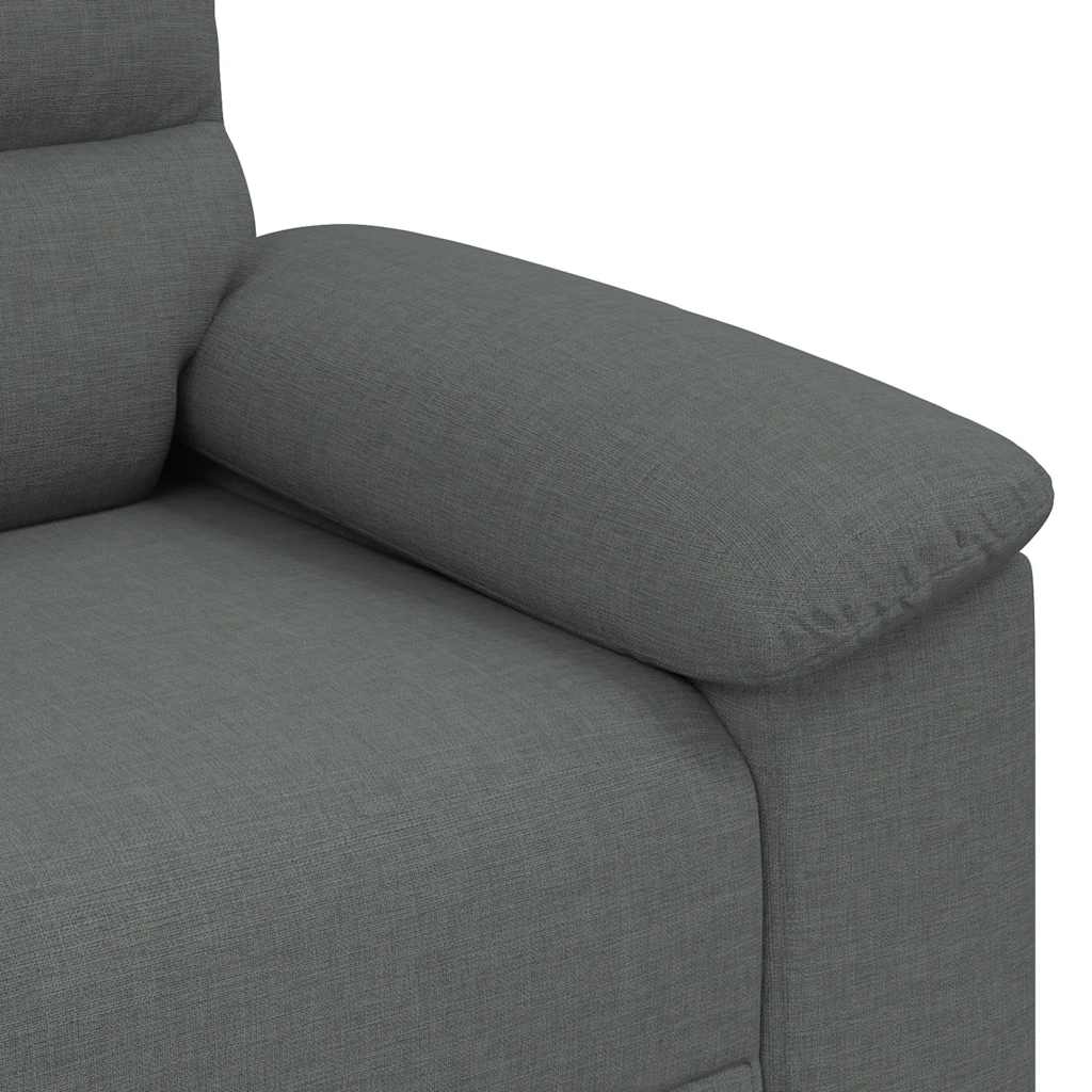 Sessel Dunkelgrau 60 cm Stoff