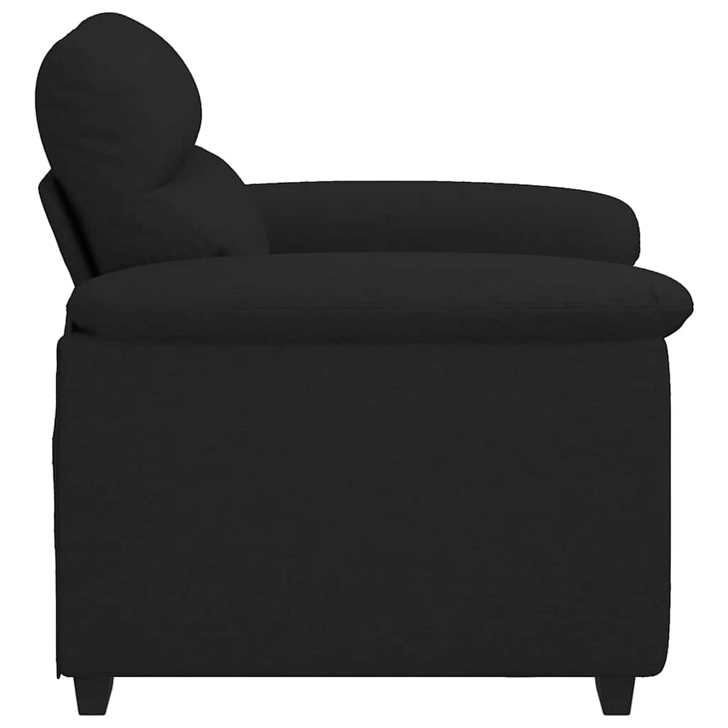 Sessel Schwarz 60 cm Stoff