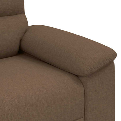 Sessel Braun 60 cm Stoff