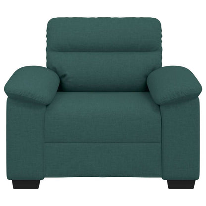 Sessel Dunkelgrün 60 cm Stoff