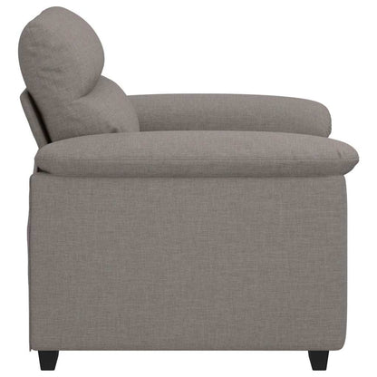 Sessel Taupe 60 cm Stoff