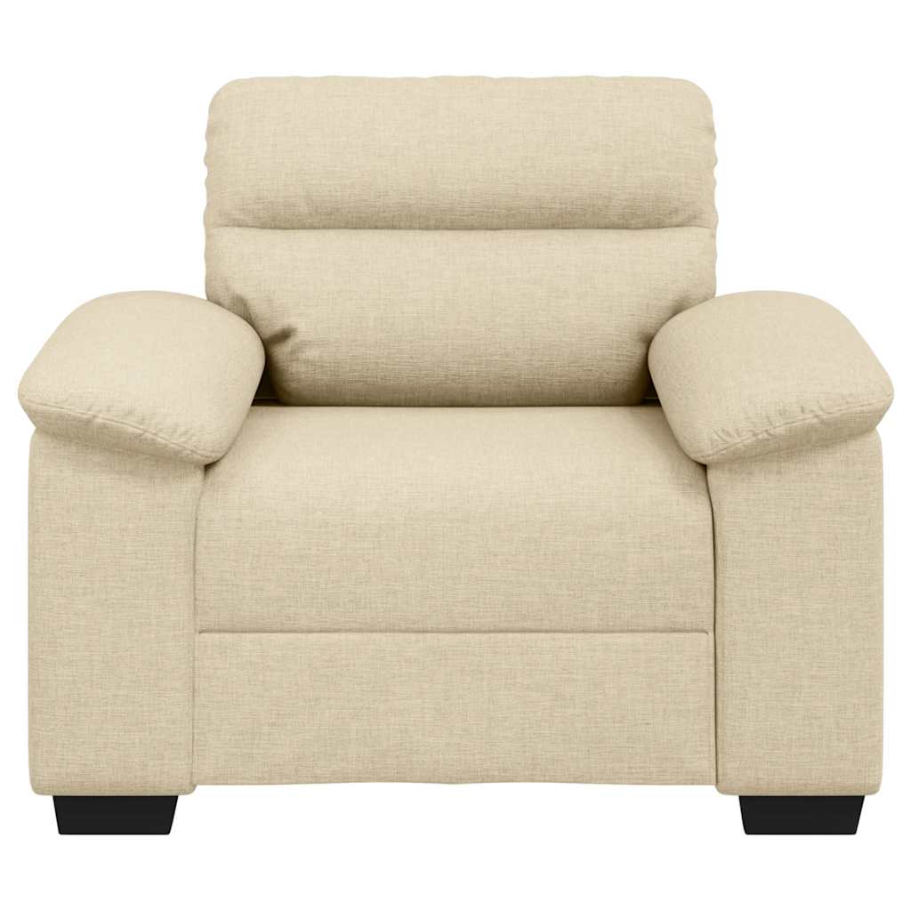 Sessel Creme 60 cm Stoff