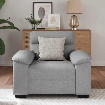 Sessel Wolkengrau 60 cm Stoff