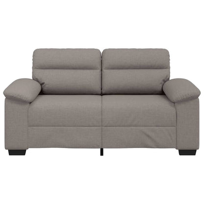 2-Sitzer-Sofa Taupe 120 cm Stoff