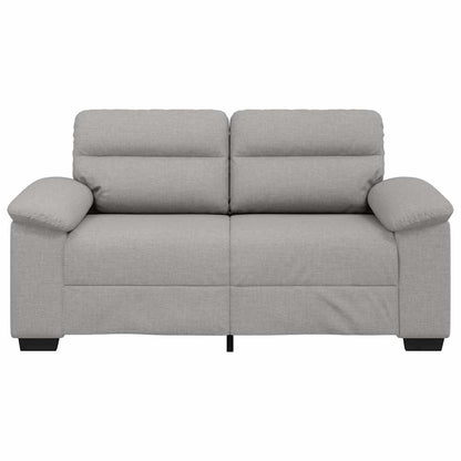 2-Sitzer-Sofa Wolkengrau 120 cm Stoff