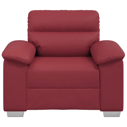 Sessel Weinrot 60 cm Kunstleder