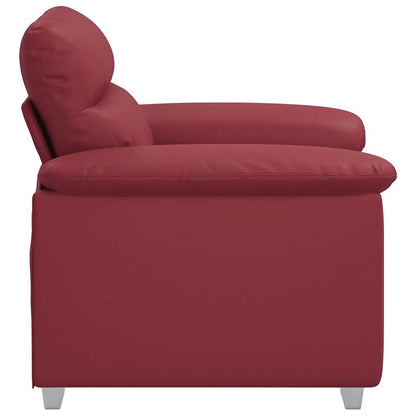 Sessel Weinrot 60 cm Kunstleder